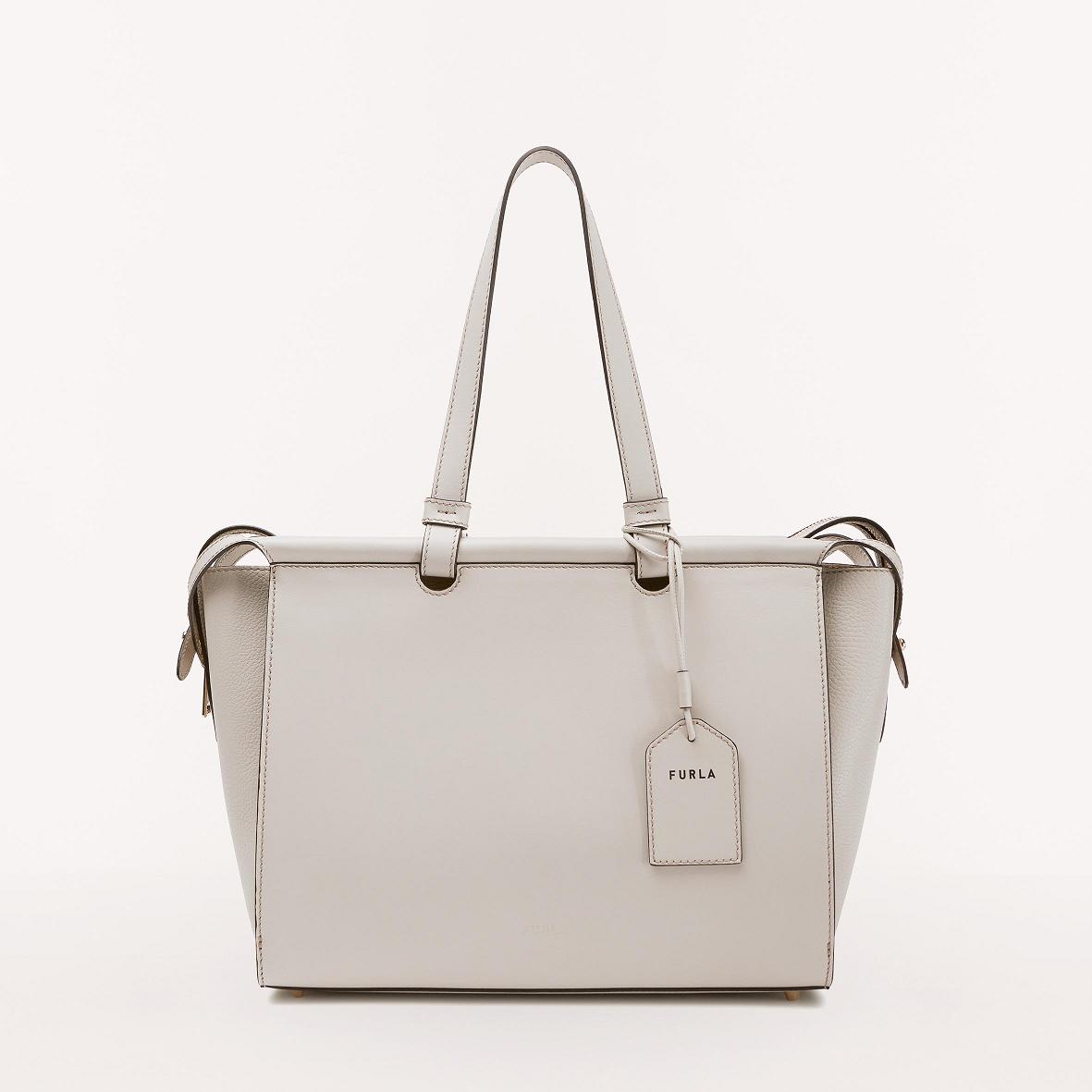 Furla Archive Series 01 Tasker Danmark - Skuldertasker Dame Beige VGM362784